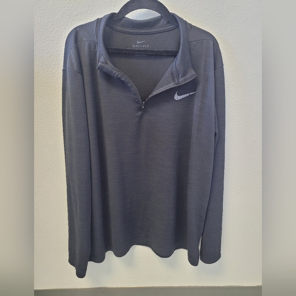 Nike Other - Men's Nike Dry Fit Lightweight Long Sleeve Black Shirt Size L